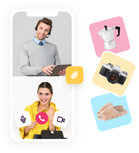 Chat & Audio Video calling for eCommerce app